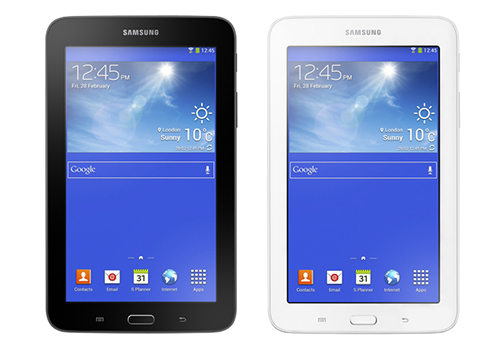 Thông số kỹ thuật và hình ảnh chính thức của SamSung Galaxy Tab 3 Lite